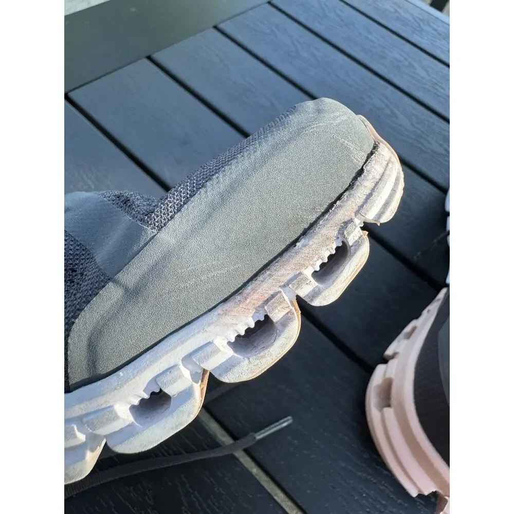 On Cloud Cloud Flow Black/Gray/White/Peach Women’s Running Shoes